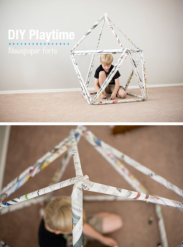Newspaper Fort